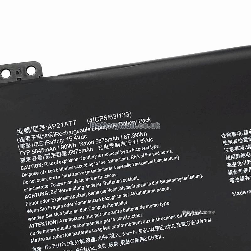 battery for Acer Predator Helios Neo 16 PHN16-71-73LT