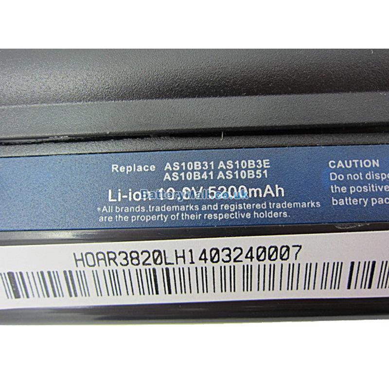 battery for Acer Aspire TimelineX 4820T-333G32MN