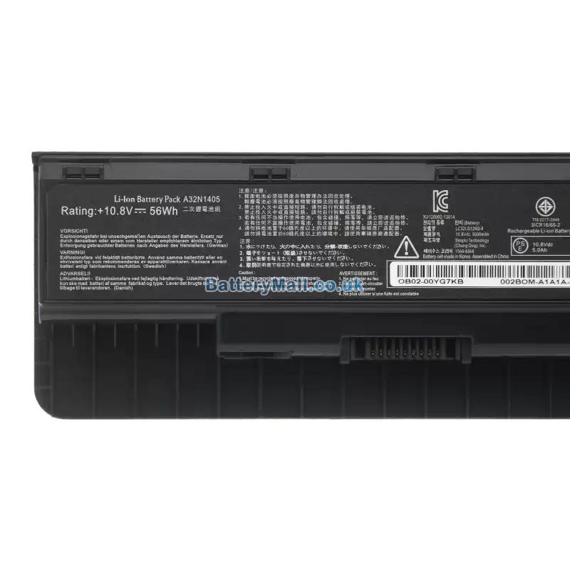 battery for Asus G741JW