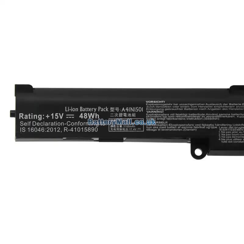 battery for Asus GL752VW-T4417T