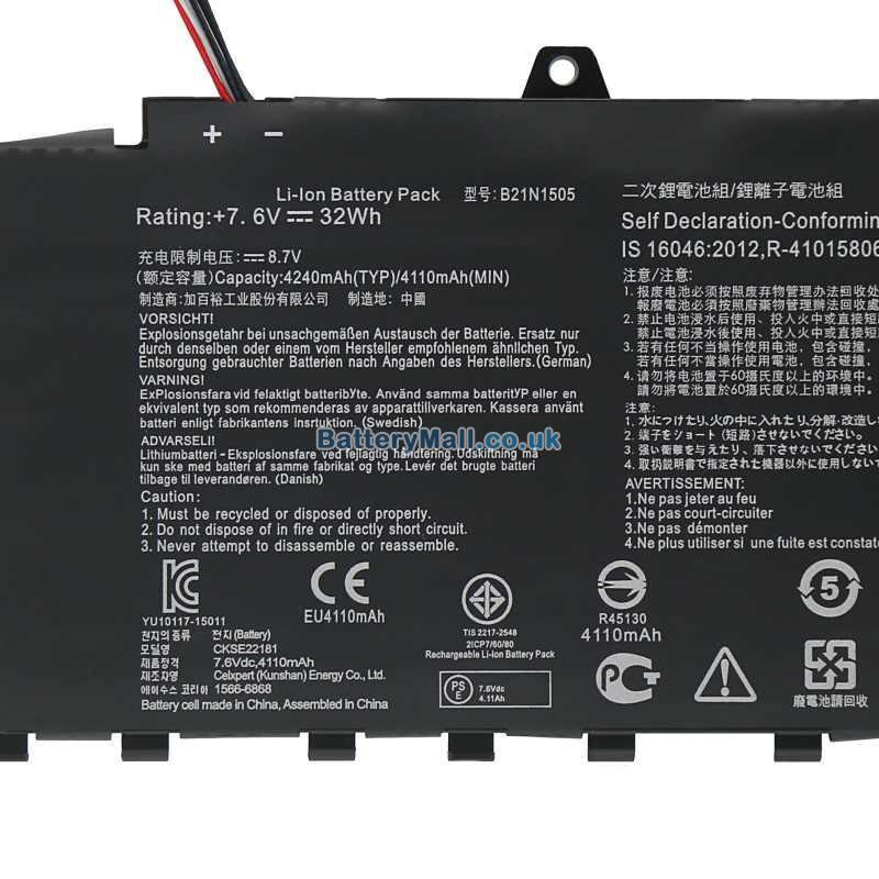 battery for Asus 0B200-01400500