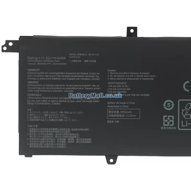 battery for Asus VivoBook S430UN