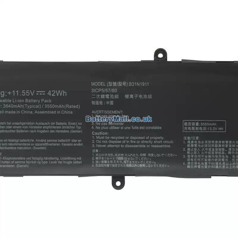 battery for Asus VivoBook 14 F1402ZA-EK329W