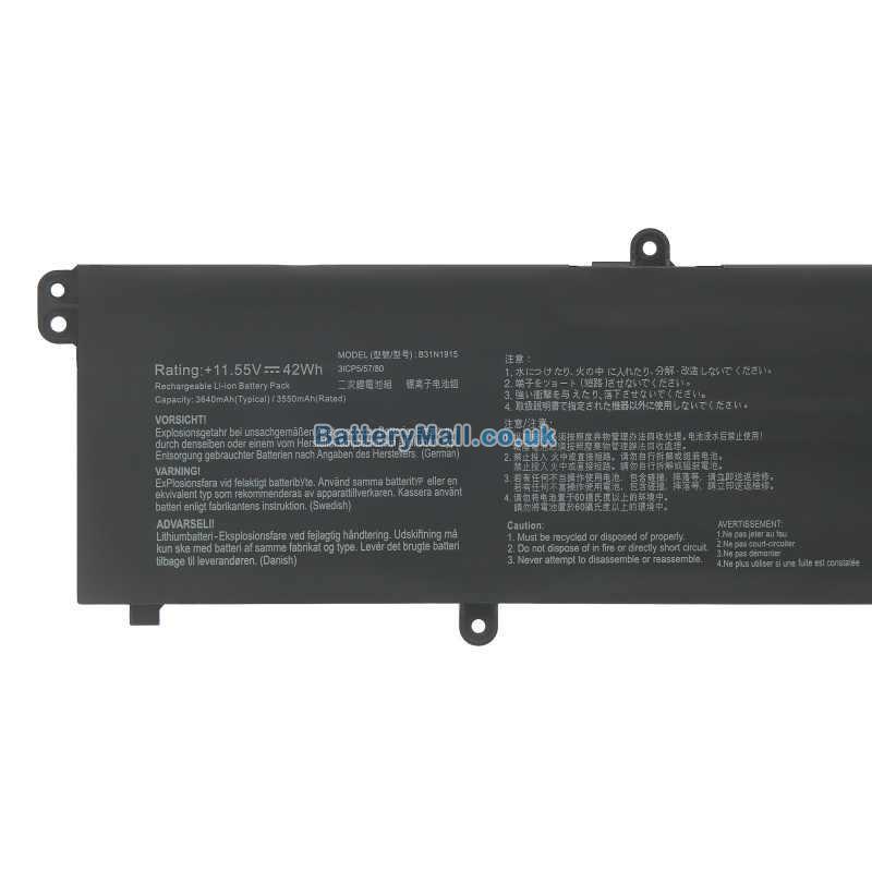 battery for Asus ExpertBook L1 L1500CDA-BQ0072R