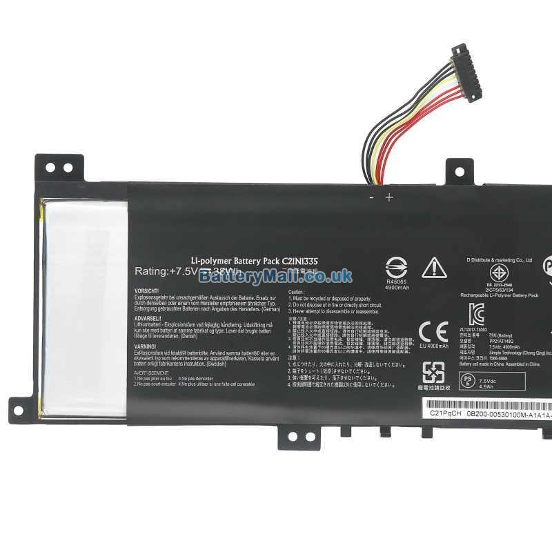 battery for Asus VivoBook S451LB