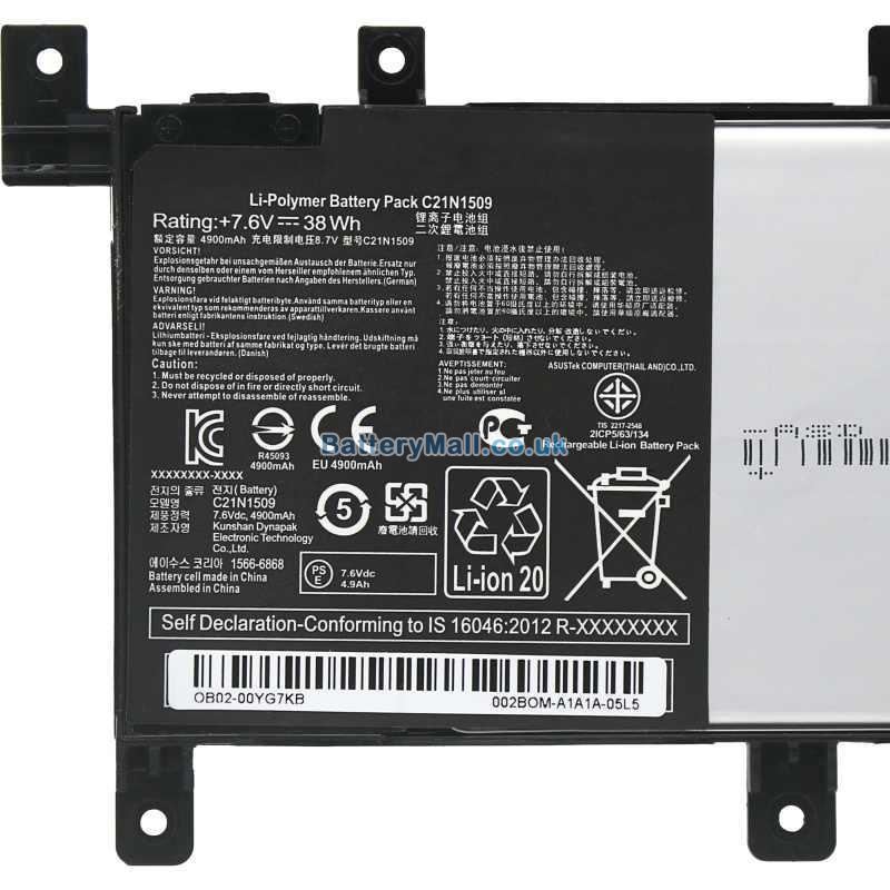 battery for Asus 0B200-01750600