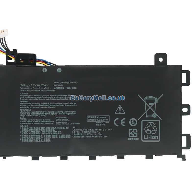 battery for Asus VivoBook S512DA