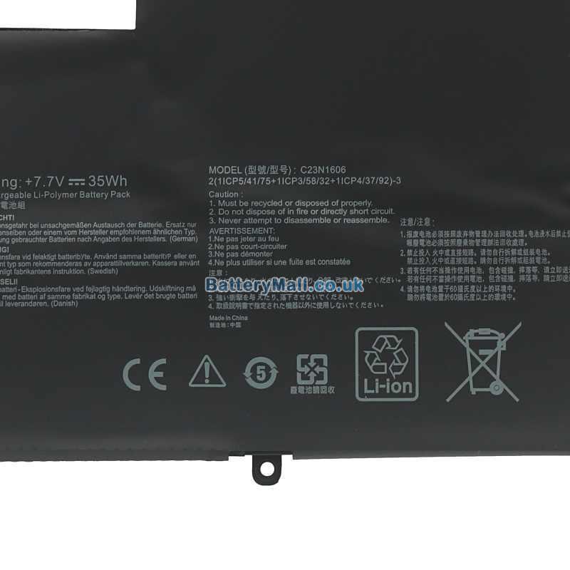 battery for Asus UX390UA-GS063T