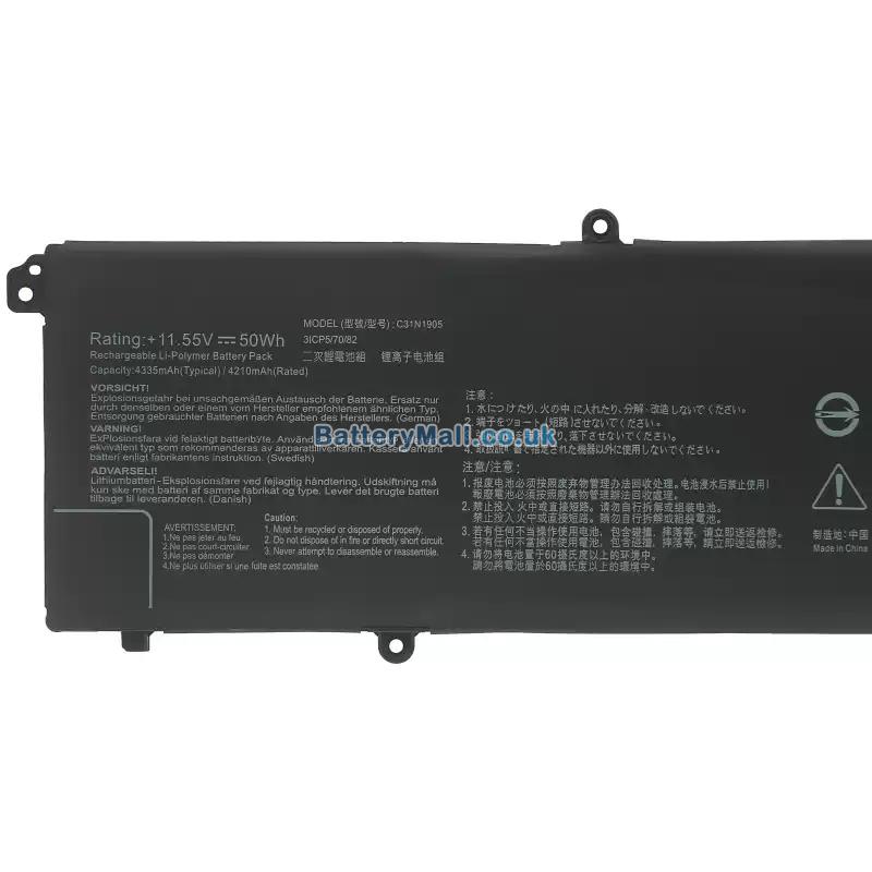 battery for Asus VivoBook Pro 15 OLED M3500QC-DB71