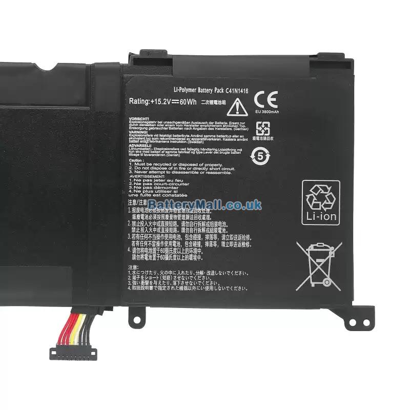 battery for Asus ROG G501JW-CN2S1T