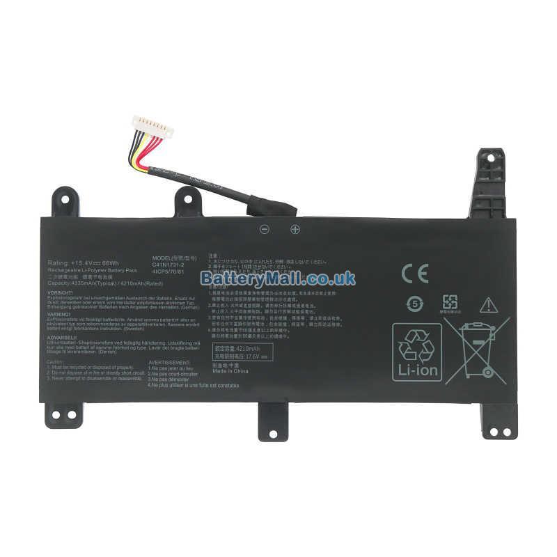 battery for Asus ROG Strix G17 G712LV-EV060T