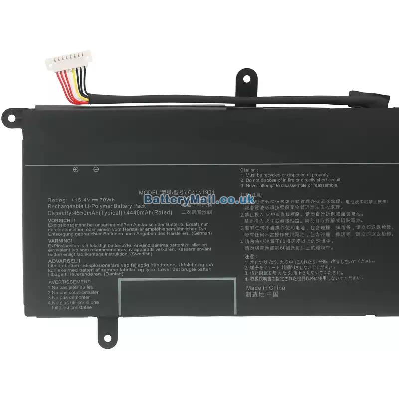 battery for Asus ZenBook Duo UX481FL-BM024TS