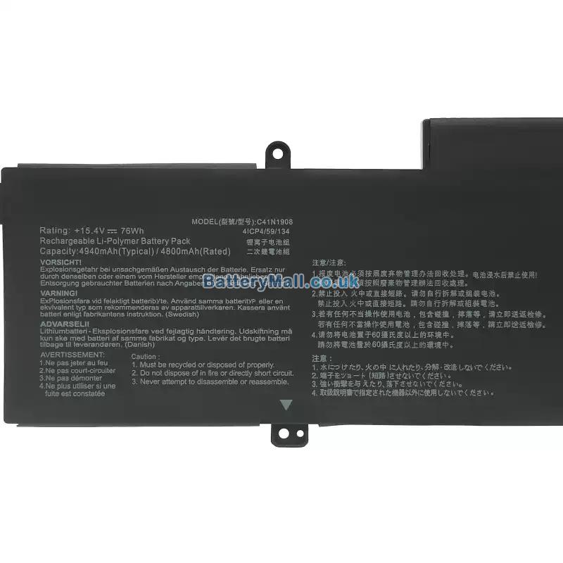 battery for Asus ROG Zephyrus GA401QE