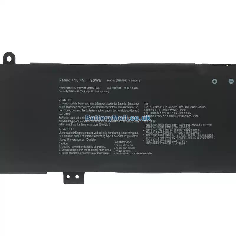 battery for Asus ExpertBook B6 Flip B6602FCA