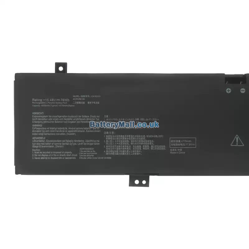 battery for Asus TUF Dash F15 FX517ZC-WS51