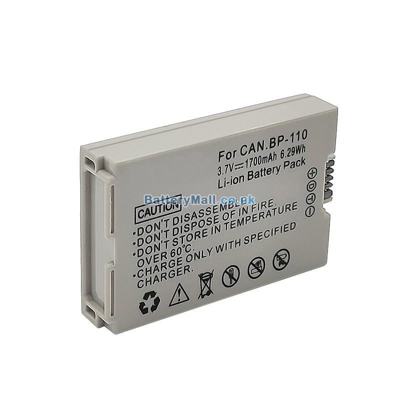 battery for Canon VIXIA HF R20