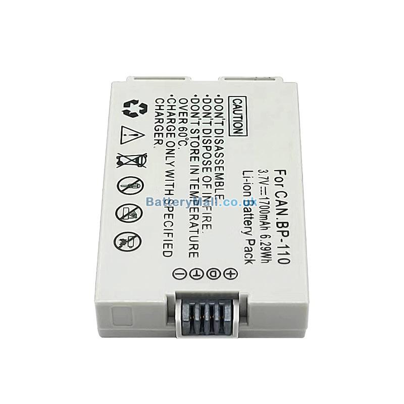 battery for Canon VIXIA HF R20