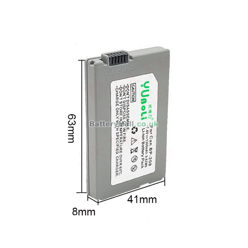 battery for Canon DC20
