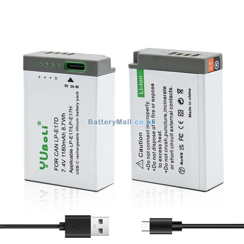 battery for Canon EOS M5