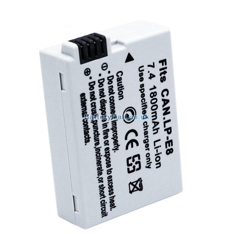 battery for Canon EOS Rebel T5i