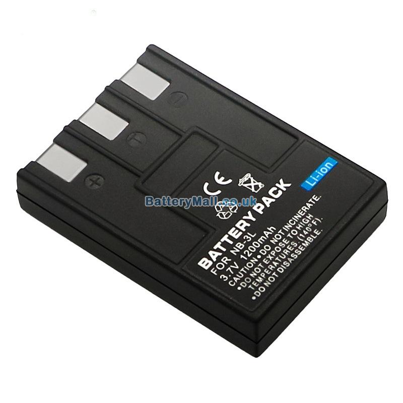 battery for Canon Powershot SD500