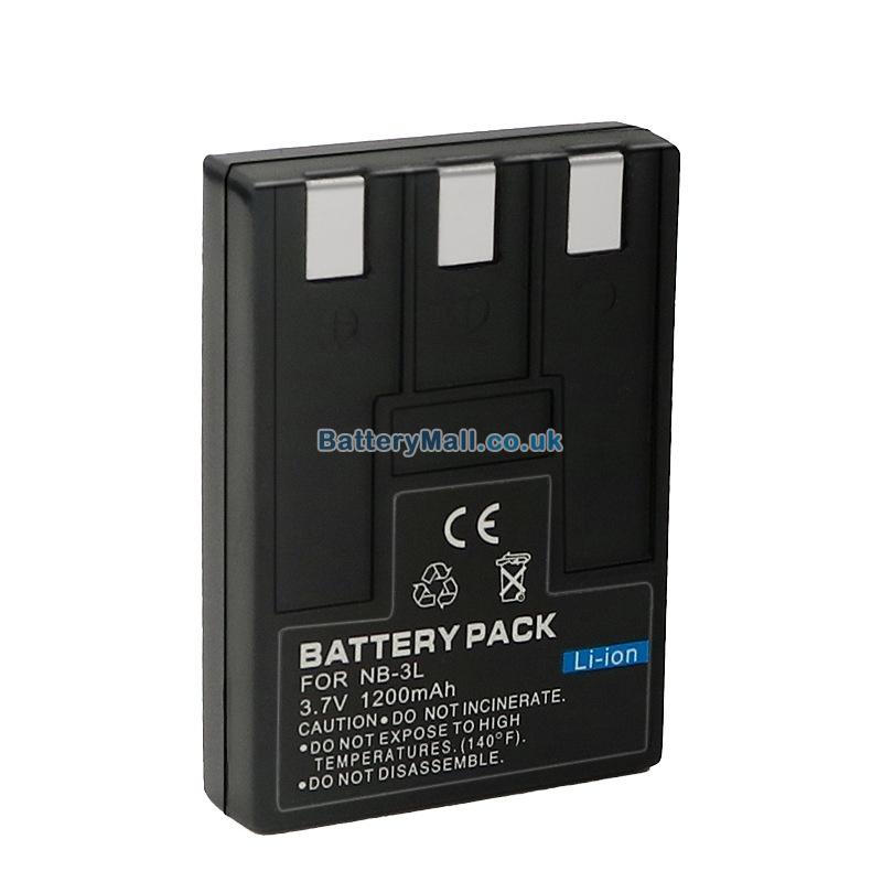 battery for Canon Powershot SD500