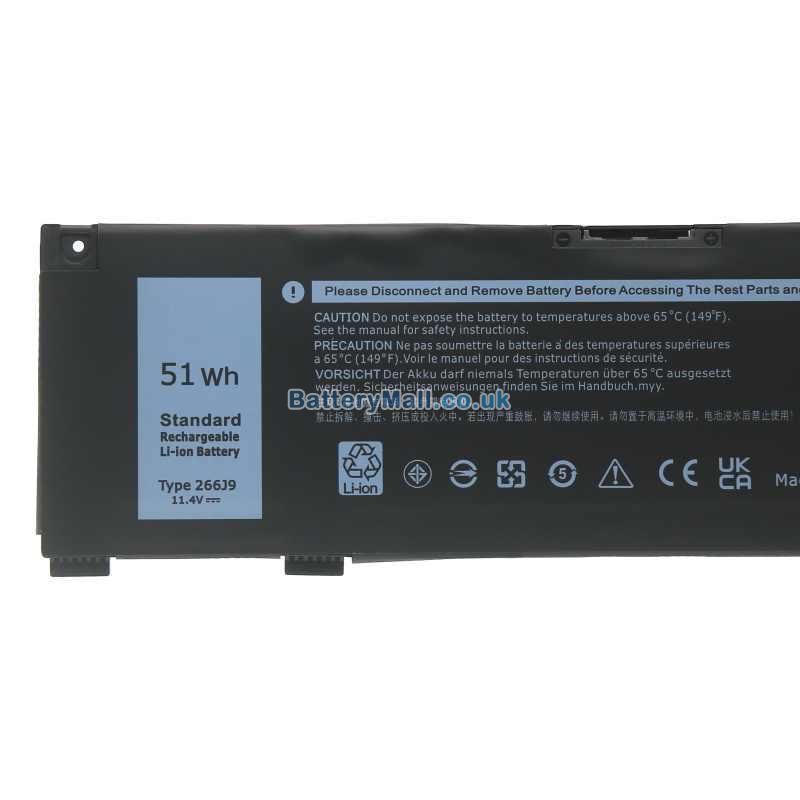 battery for Dell Ins 15PR-1648BR