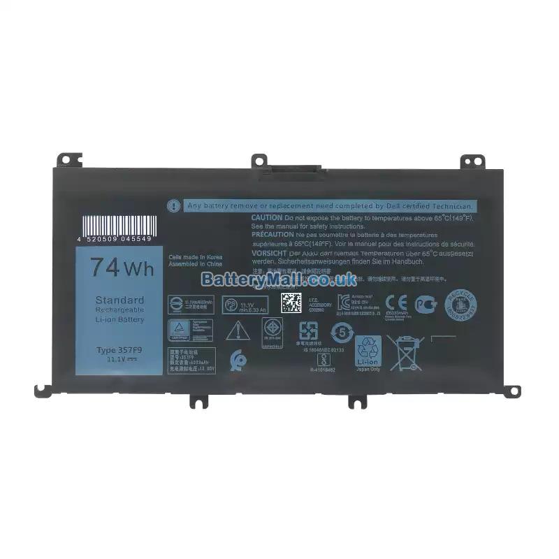 battery for Dell P65F