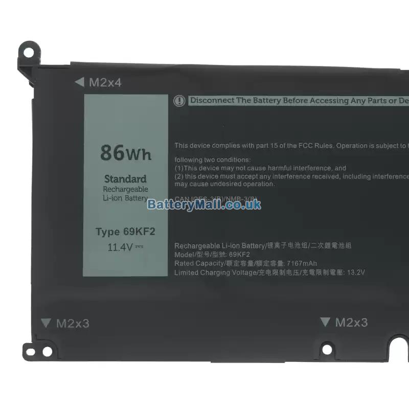 battery for Dell Alienware m15 Ryzen Edition R5