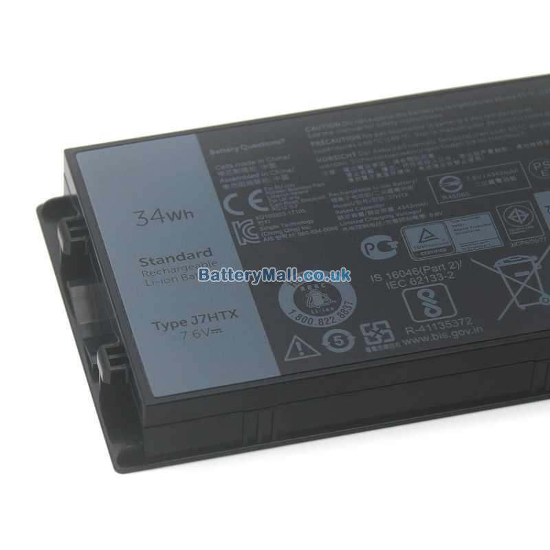 battery for Dell Latitude 7202 Rugged Tablet