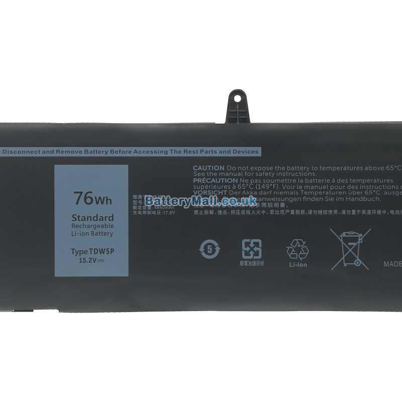 battery for Dell Alienware 13 R3