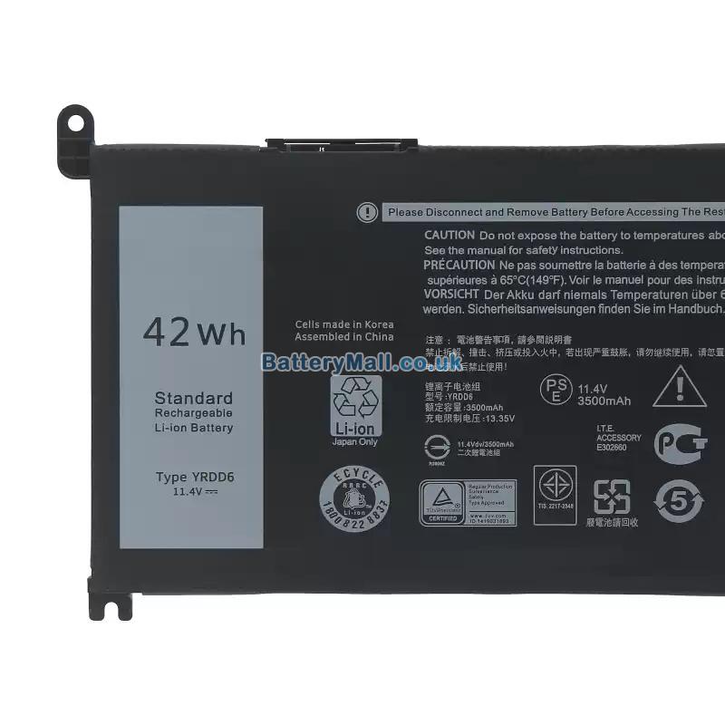 battery for Dell Latitude 3400