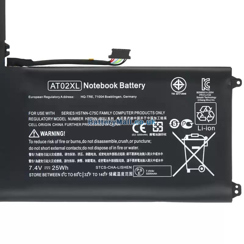 battery for HP HSTNN-DB3U