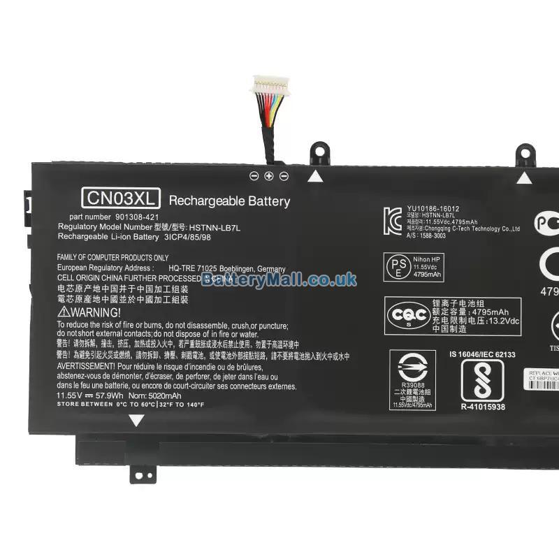 battery for HP ENVY 13-ab036nf