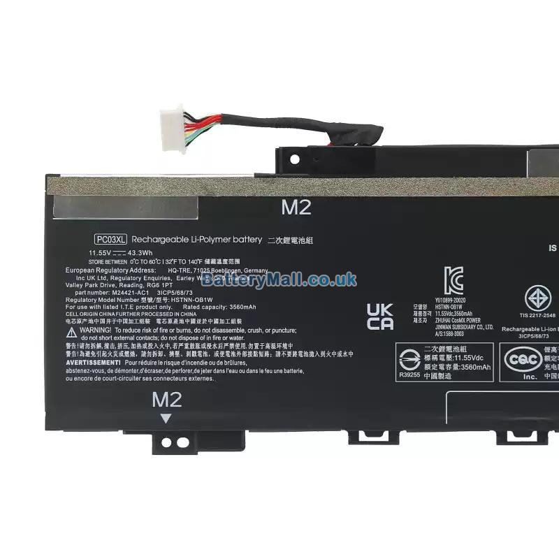 battery for HP Pavilion x360 Convertible 14-dy0050TU
