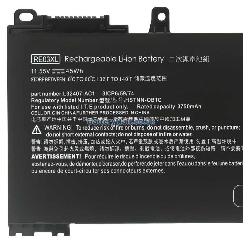 battery for HP HSTNN-W92C