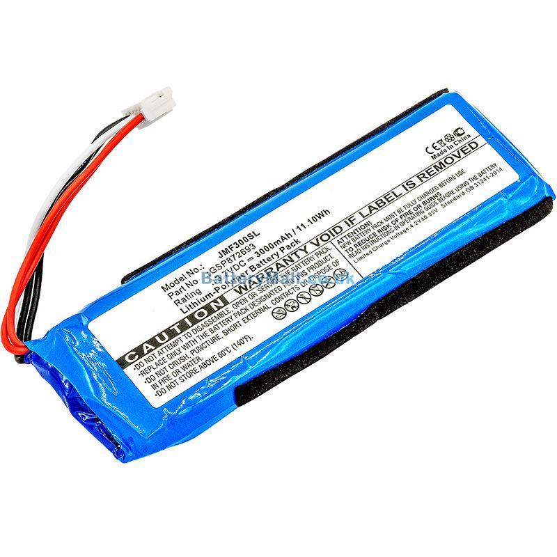 battery for JBL Flip 3 Portable Speaker