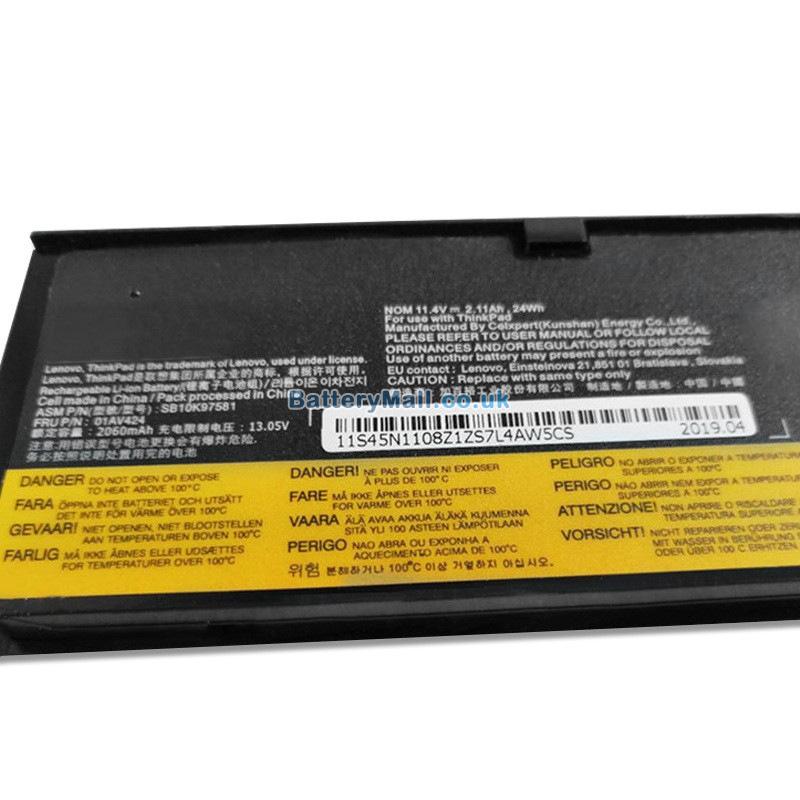 battery for Lenovo ThinkPad T470 20HD000DEE