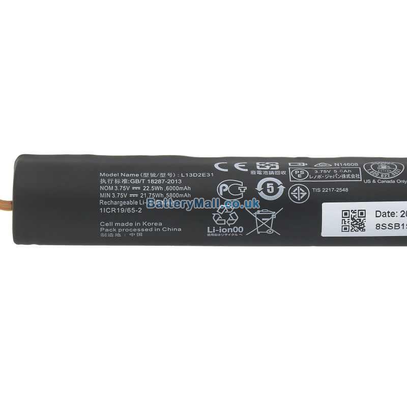 battery for Lenovo L13D2E31