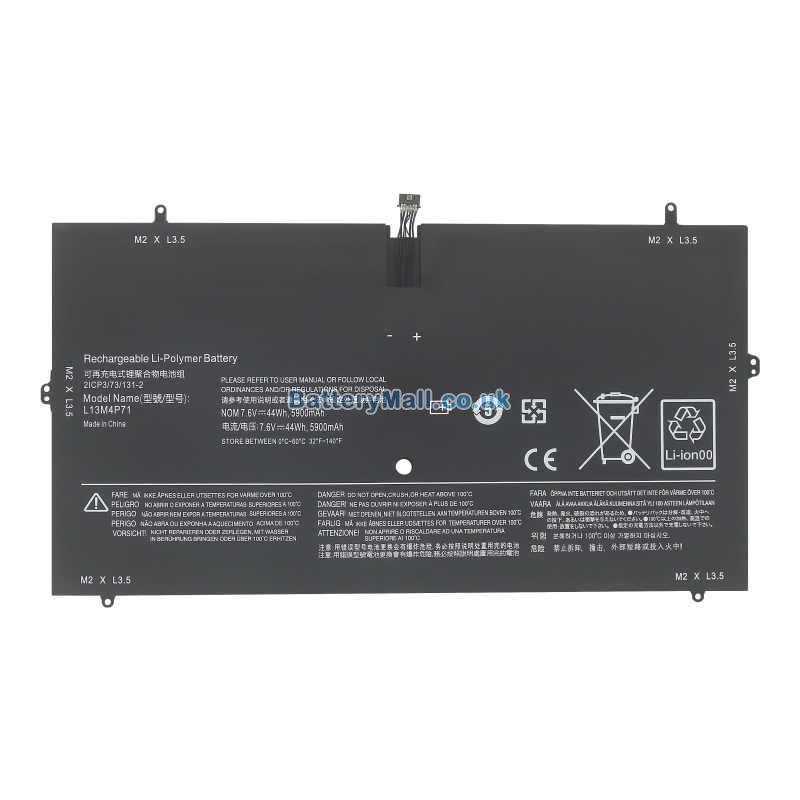 battery for Lenovo L13M4P71(2ICP3/73/131-2)