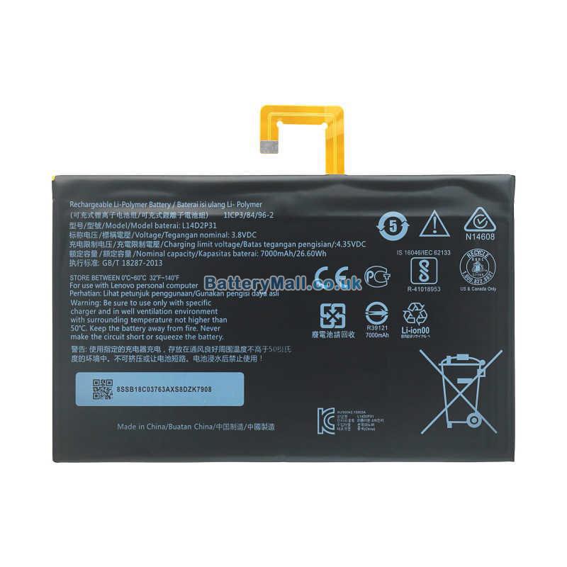 battery for Lenovo TAB 2 A10-70
