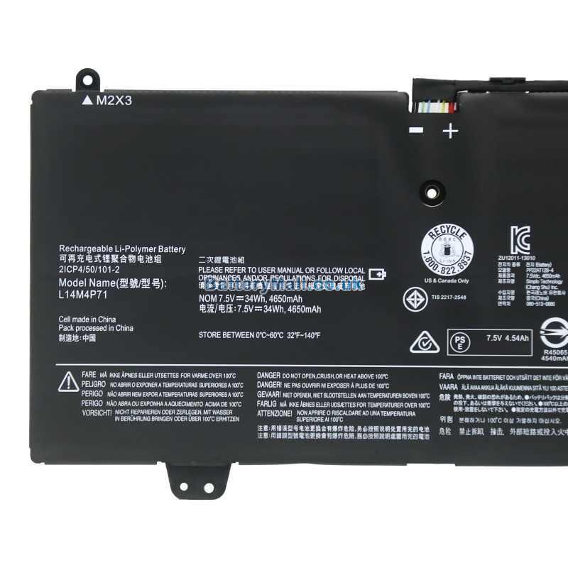 battery for Lenovo L14M4P71