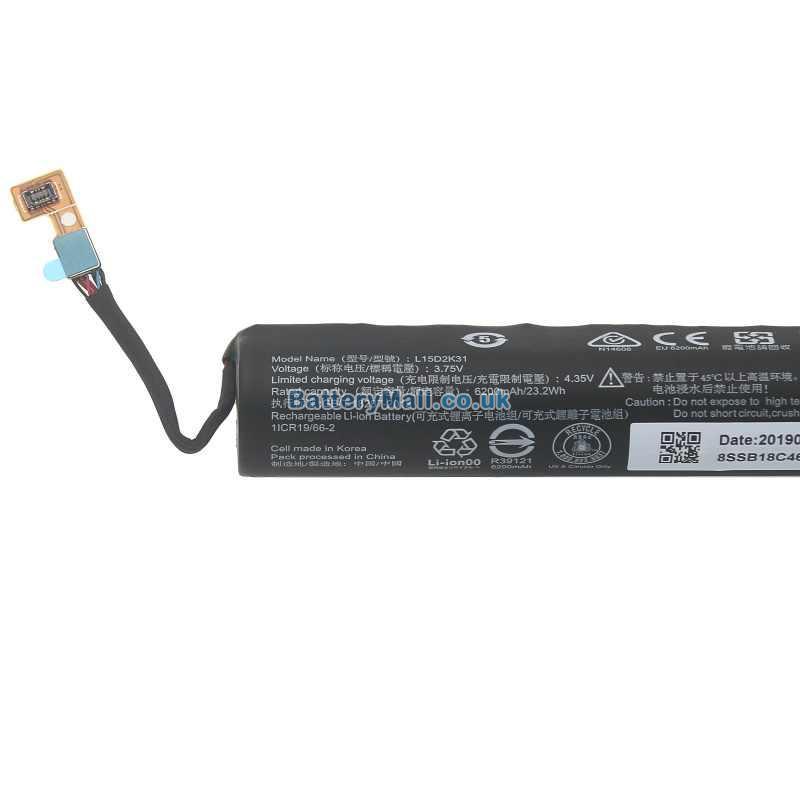 battery for Lenovo L15D2K31
