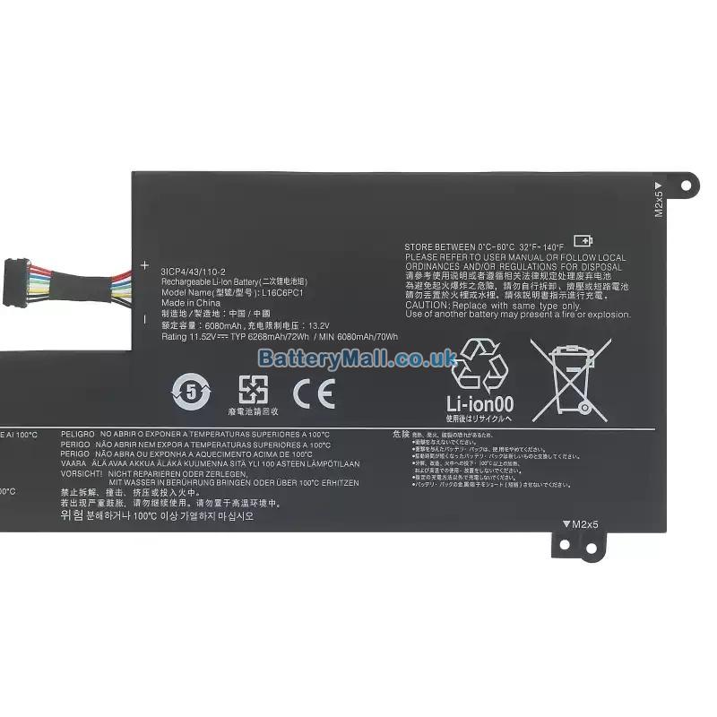 battery for Lenovo Yoga 720-15IKB-80X70008US
