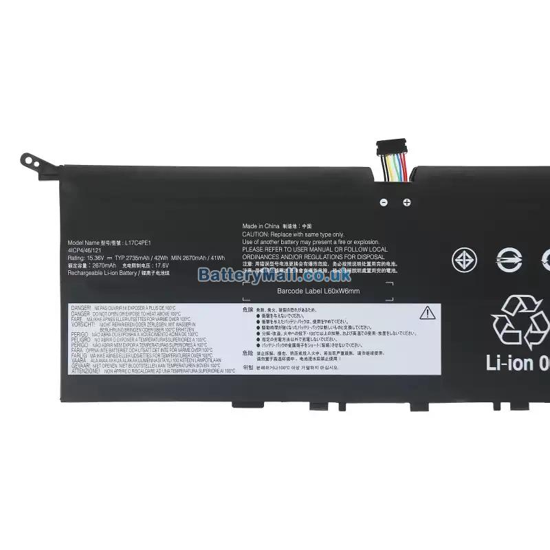 battery for Lenovo 5B10R32748