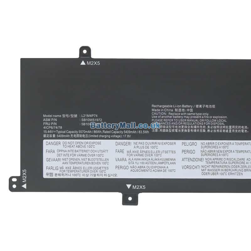battery for Lenovo ThinkPad T16 Gen 1-21BV001NJP