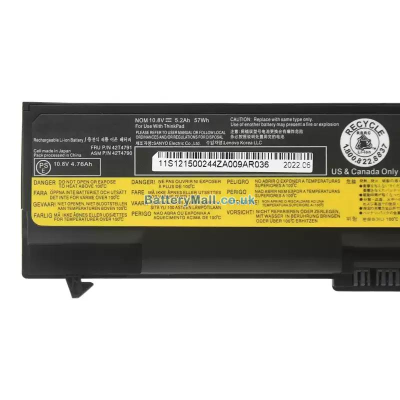 battery for Lenovo 42T4712
