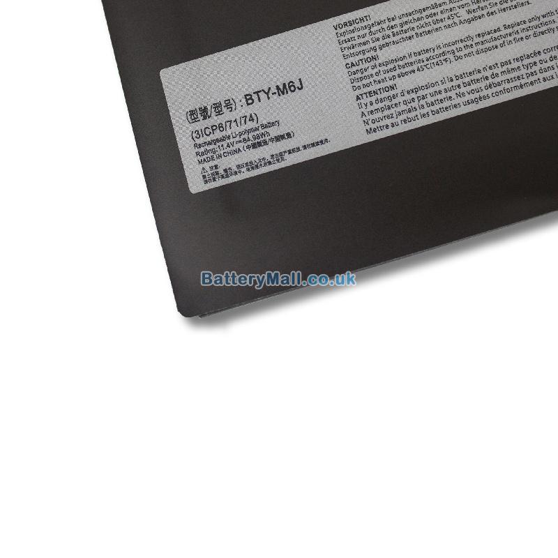 battery for MSI WS63 8SJ-018