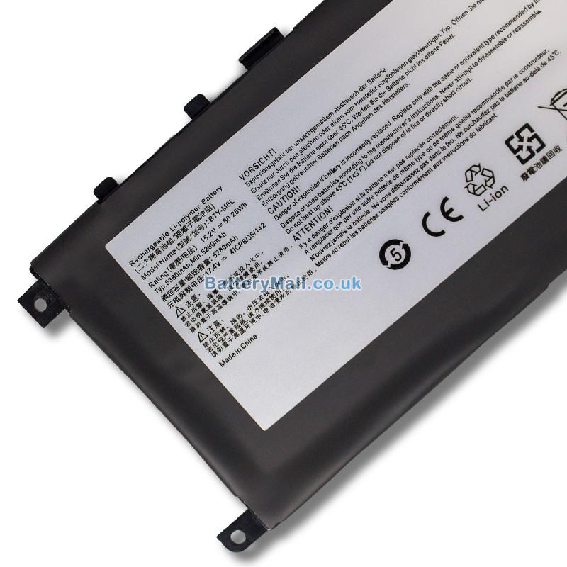battery for MSI GS75 Stealth 9SG-415UK