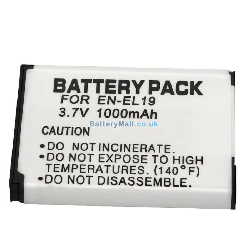 battery for Nikon COOLPIX S5200